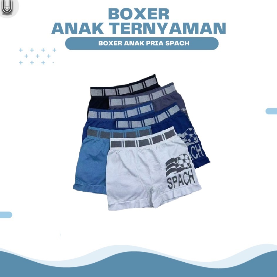 Jual 3pcs Spach J001 | Boxer Celana Dalam Segi Empat Anak Laki Laki ...