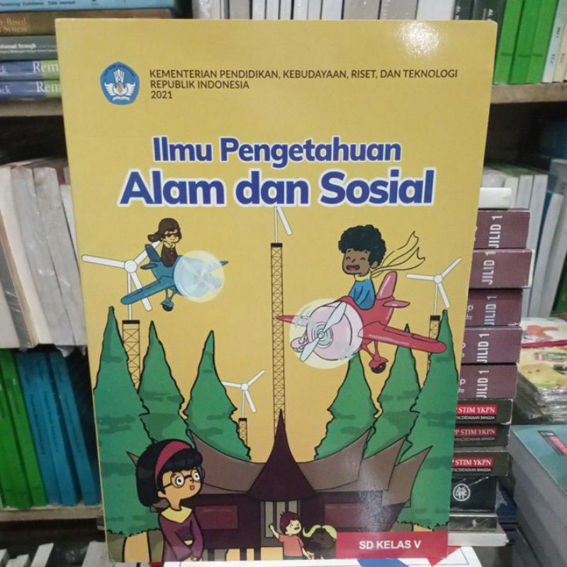 Jual BUKU PAKET ILMU PENGETAHUAN ALAM DAN SOSIAL SD/MI Kelas V ...
