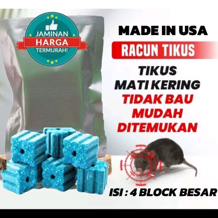 Jual Contrac 0.005 BB Eceran Racun Tikus Original Ampuh Mati Kering ...