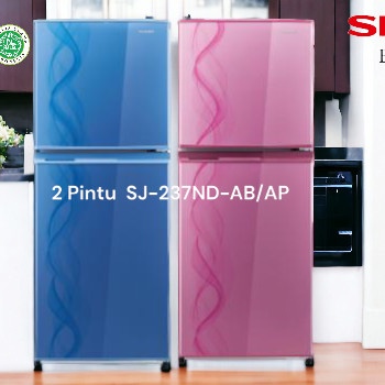 Jual KULKAS SHARP 237ND AP / 237 AB - 2 PINTU | Shopee Indonesia