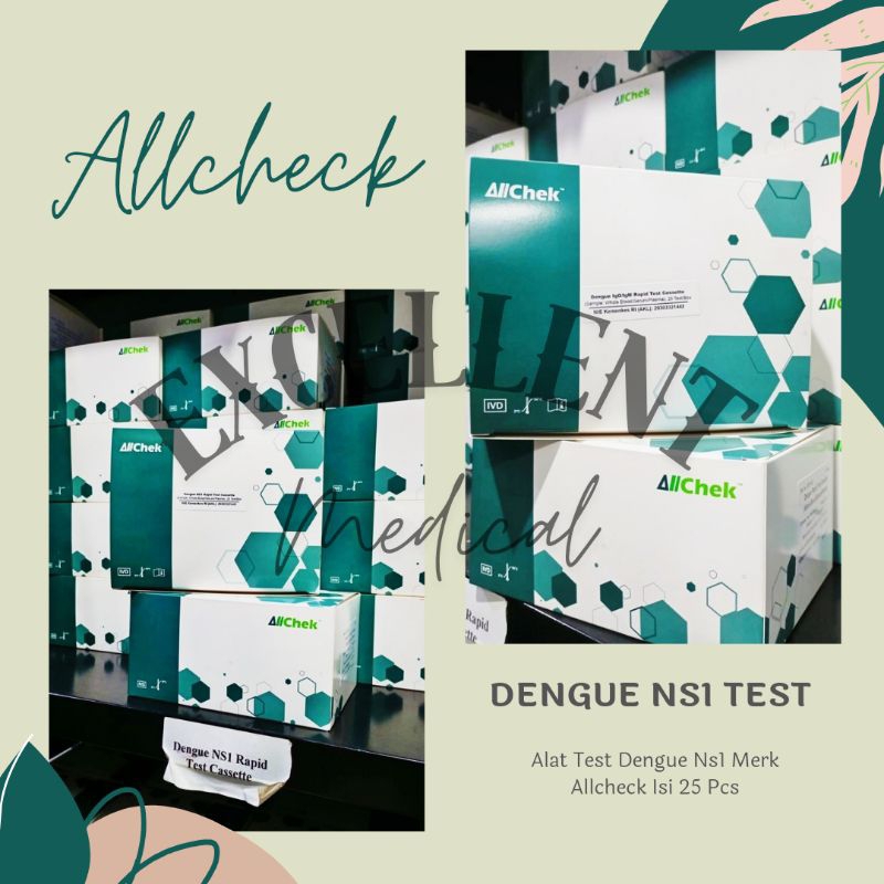 Jual Dengue Ns1 Test Merk Allcheck 25 Pcs | Shopee Indonesia
