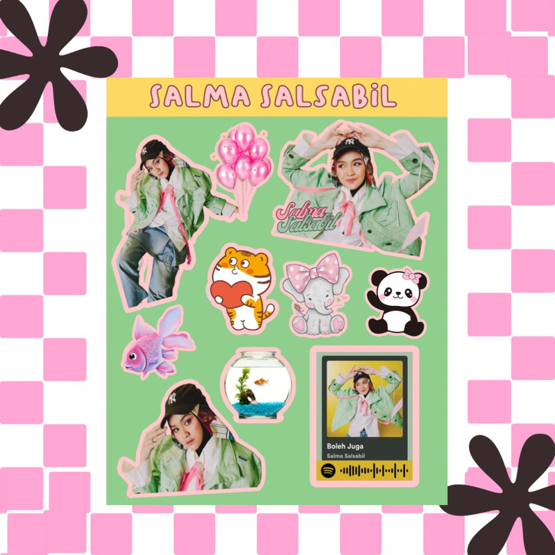 Jual STICKER KISSCUT PANAROMA || NYOMAN PAUL || NABILA TAQIYYAH || RONY ...
