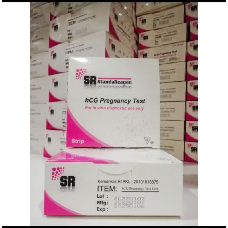 Jual HcG Strip Test Merk Allcheck & SR 50 Pcs | Shopee Indonesia