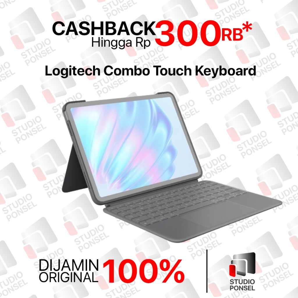 Logitech Combo Touch Keyboard with Trackpad for iPad Pro M4 11-Inch  13-Inch