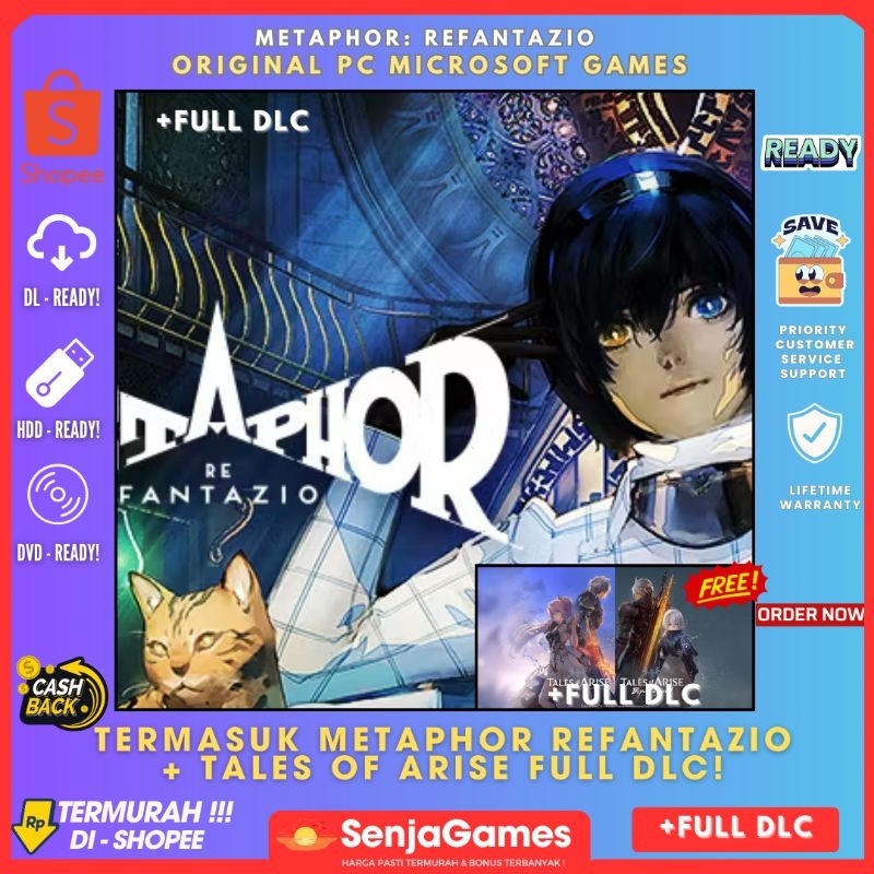 Jual Metaphor: REFANTAZIO FULL DLC ORIGINAL PC GAMES | Shopee Indonesia