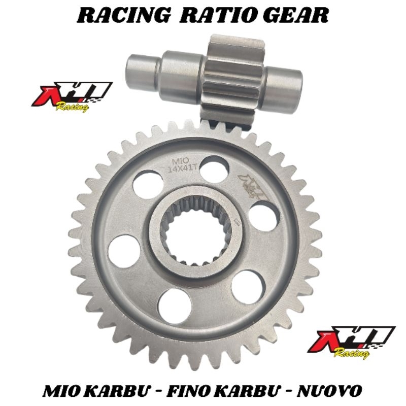 Jual GEAR GIGI RATIO RASIO MIO FINO NUOVO KARBU M3 XRIDE SOUL GT MIO J ...