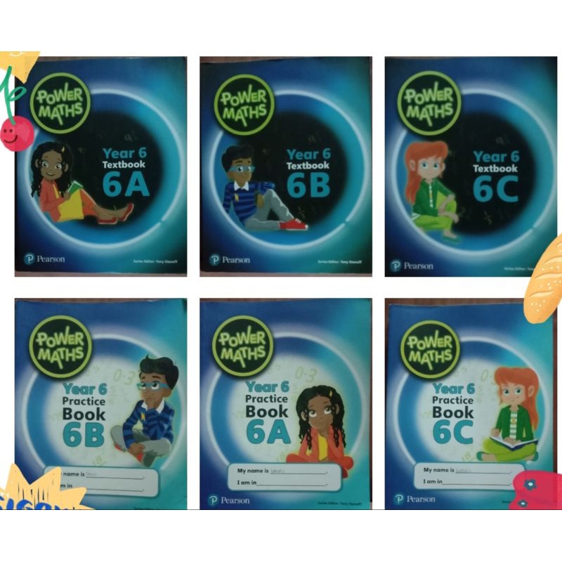 Jual PoWeR Maths Year Textbook 6 A 6B 6C ( Bekas) | Shopee Indonesia