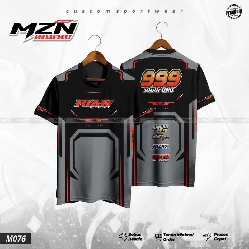 Jual Jersey Racing Full Printing Free Nama Team & Sponsor | Shopee ...