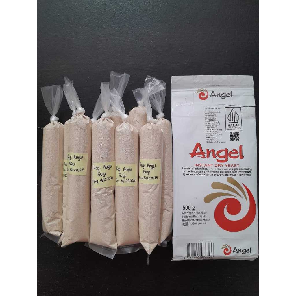 Jual ANGEL Ragi Instan repack 50gr / Pengembang Kue / Instant Dry Yeast ...