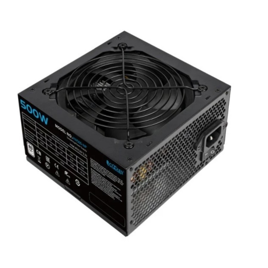 Jual Power Supply 500w PCCooler Pluses HW500-NP / PC Cooler PSU 500watt ...