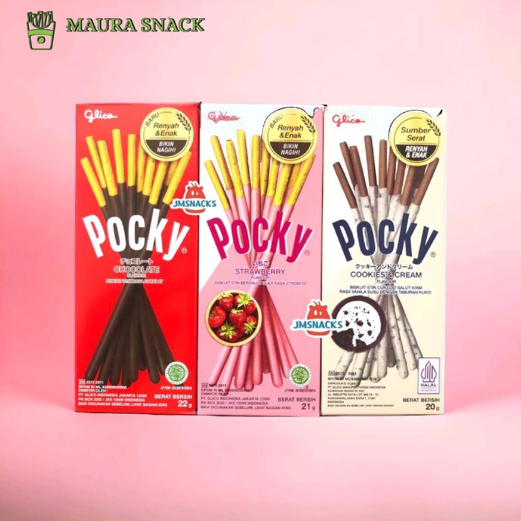 Jual Glico pocky mini 1 box isi [10pcs] biskuit bersalut cokelat coklat ...