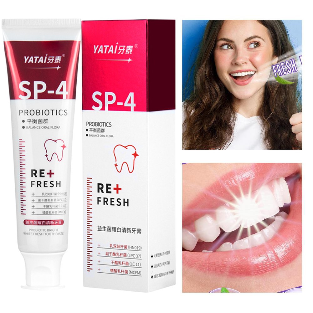 Jual SP-4 Probiotic Whitening Toothpaste 120gr - pasta gigi pemutih ...