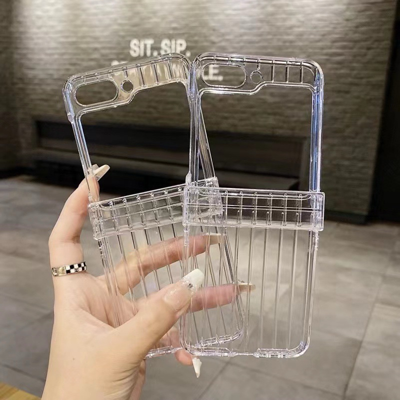 Jual Casing Rimowa Koper Z Flip 6 5 4 3 Transparan with Paper | Shopee ...