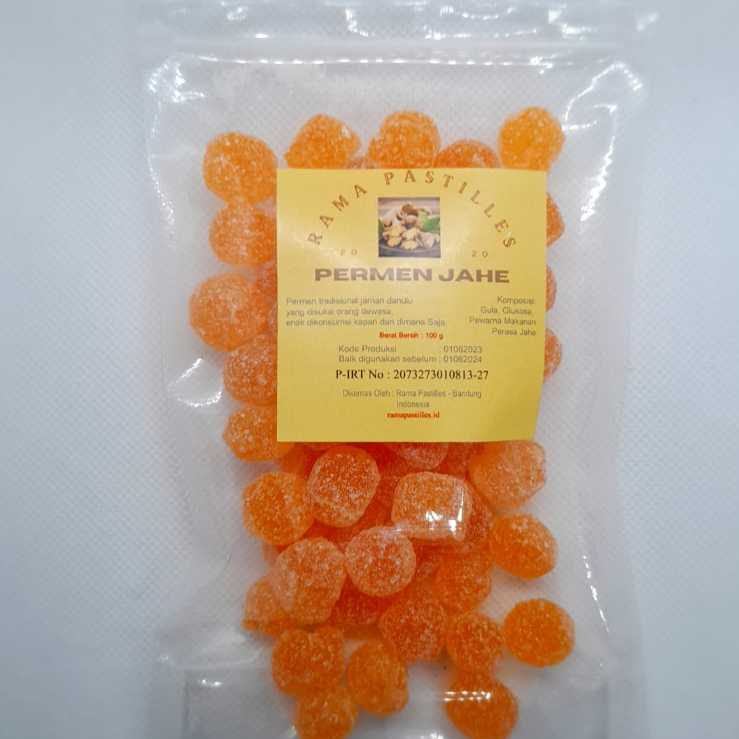 Jual Permen Rasa Jahe Kemasan Pouch 100 gram Permen Jadul Rasa Jahe ...
