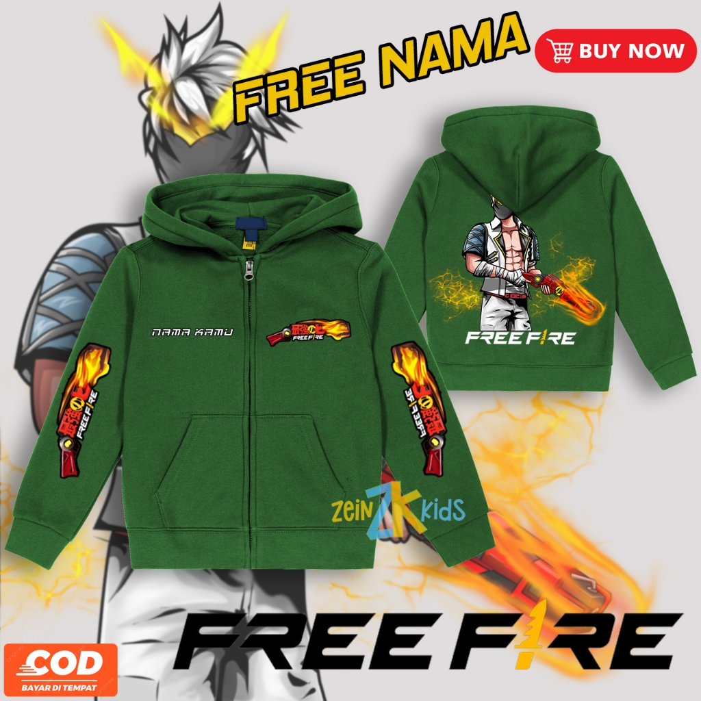 Jual Jaket Hoodie Free Fire Anak Skin Elite Hoodie Anak Free Fire Skin Elite Shopee Indonesia