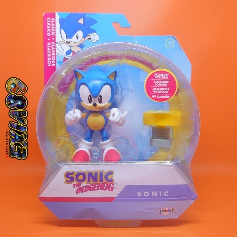 Jual Sonic The Hedgehog 4-Inch Articulated Action Figure - Classic ...