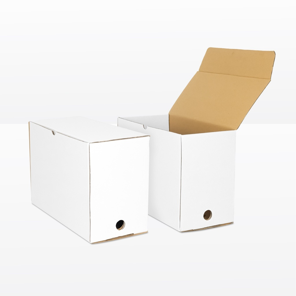 Jual ( 10 pcs ) Dus File Kotak Polos ukuran 39x19x28cm Box Single Wall ...