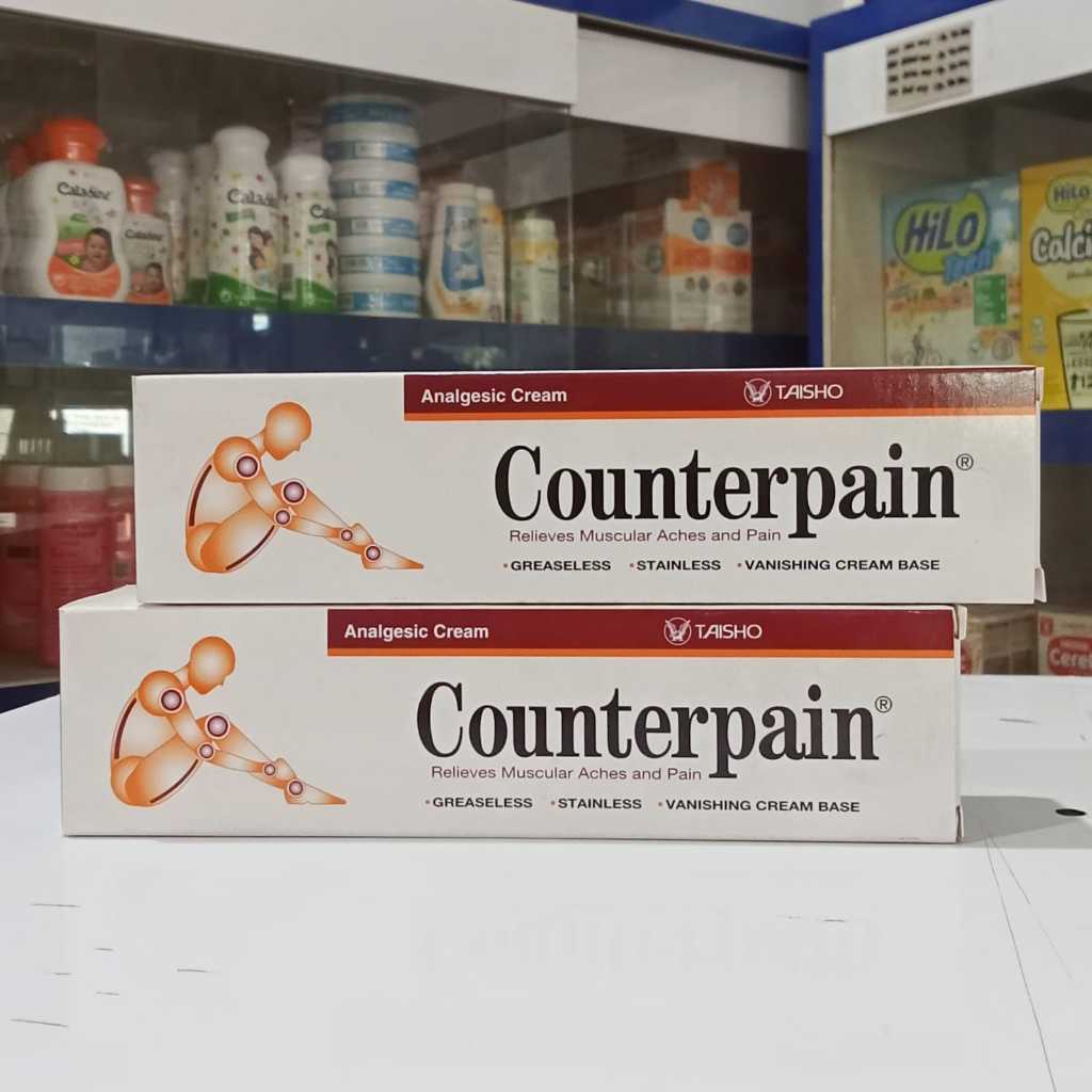 Jual COUNTERPAIN Analgesic Cream 120g | Shopee Indonesia
