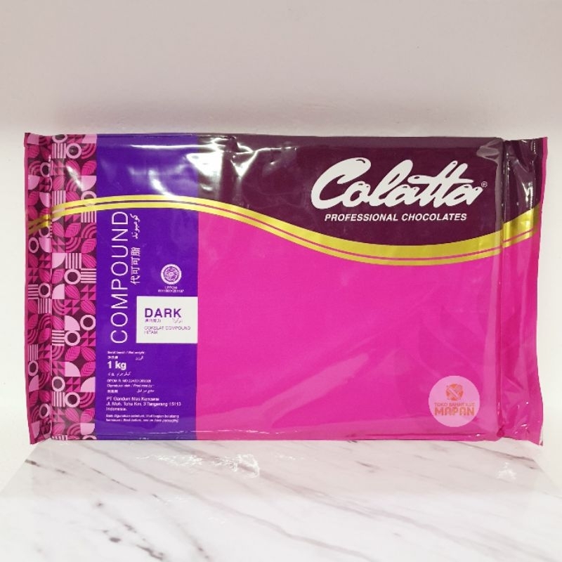 Jual Colatta 1kg/Colatta Dark Compound 1Kg/Coklat Batang Dark Choco ...