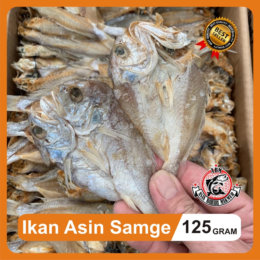 Jual Ikan Asin Samge Belah Ikan Asin Samge Super Kering Kepala Batu ...