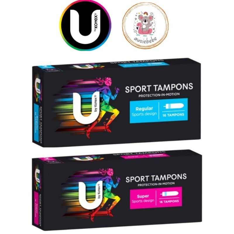Jual U By Kotex Sport Tampons Regular / Super | 16 Pack | Shopee Indonesia