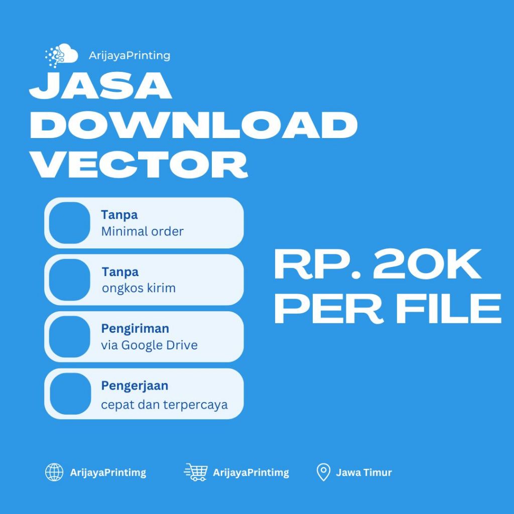 JASA DOWNLOAD VECTOR TERCEPAT AMANAH DAN BERGARANSI