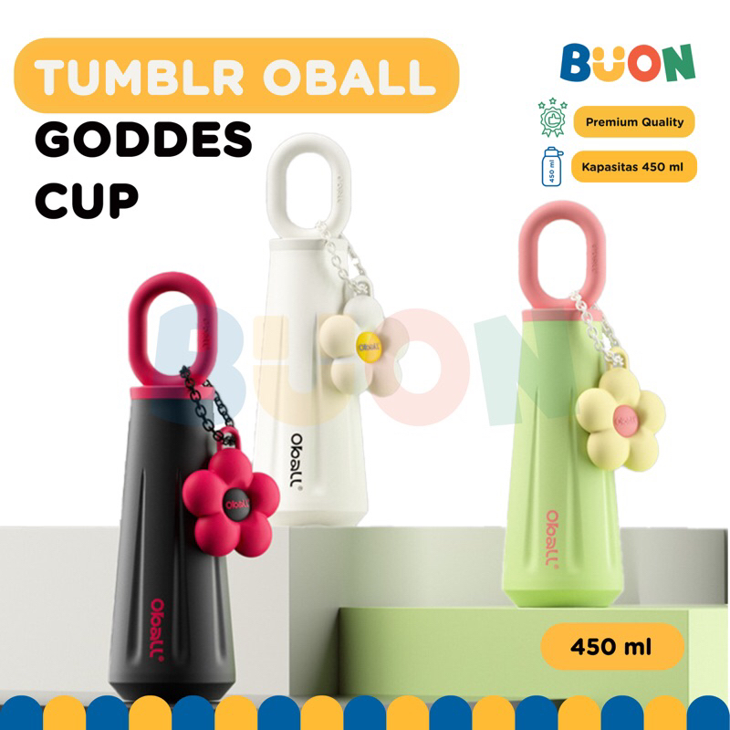 Jual OBALL GODDES TUMBLR / Tumbler Vacuum Insulated Bottle 450ml Tahan ...