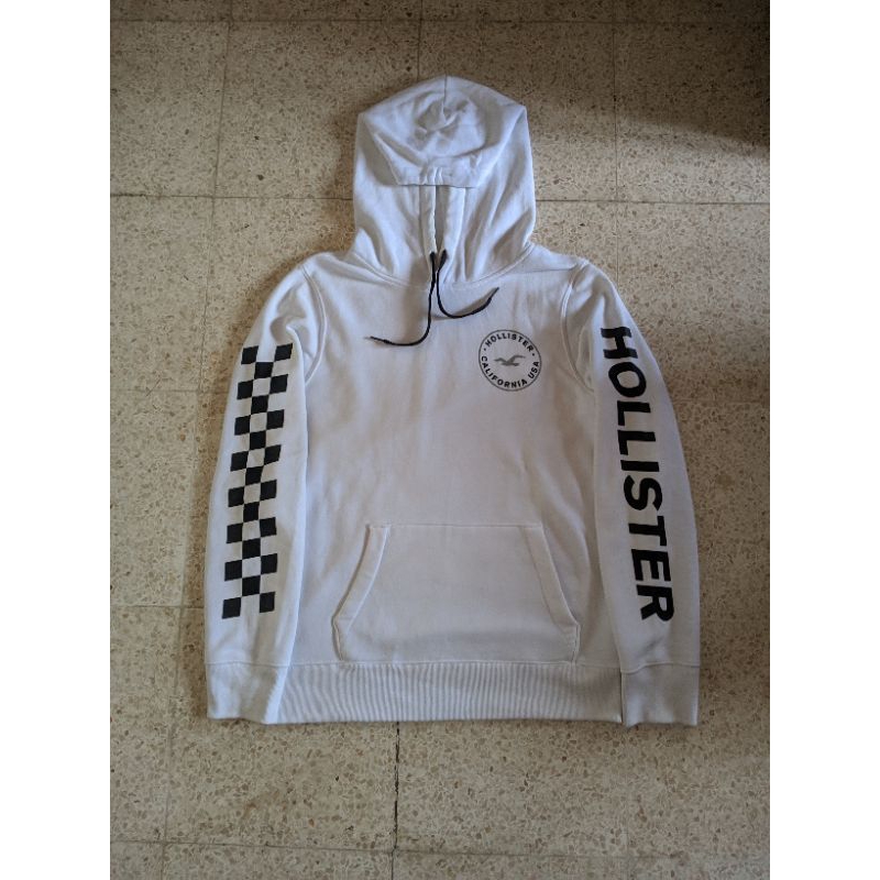 Hollister checkerboard hoodie discount