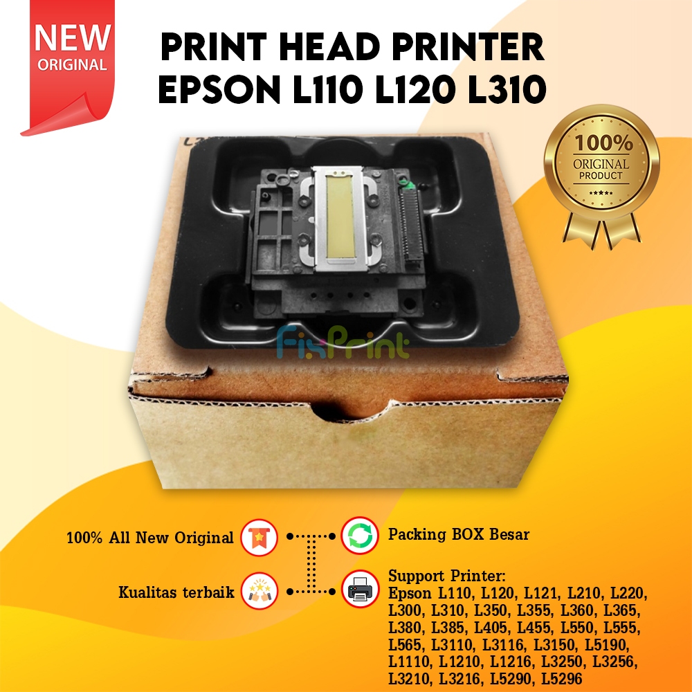 Jual Printhead Head Print Printer Epson L555 L310 L360 L220 L565 L550 L355 L120 L110 L210 L300 2186