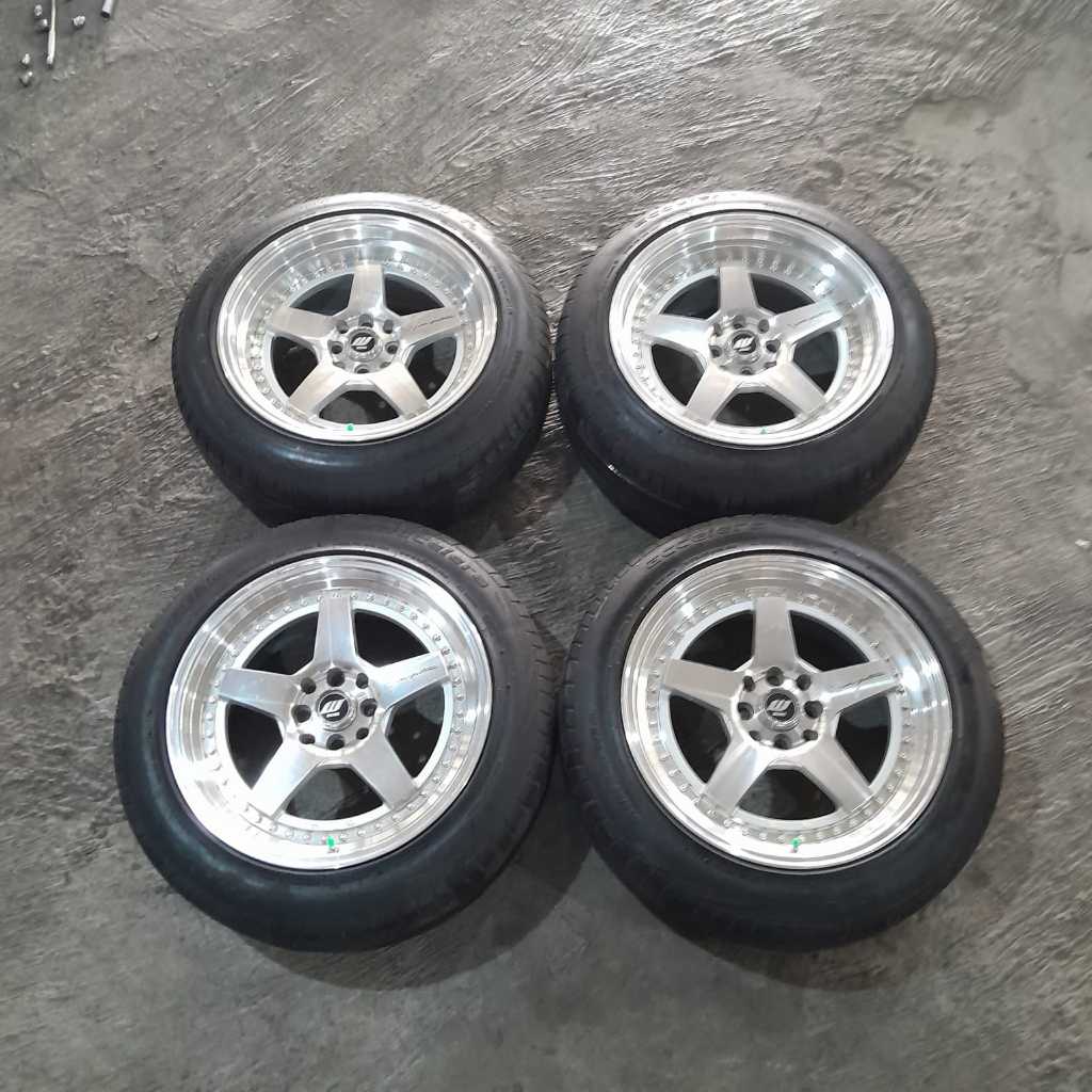 Jual VELG MOBIL RACING R17 SECOND LUBANG 4 + BAN PNP MOBIL AVANZA ...