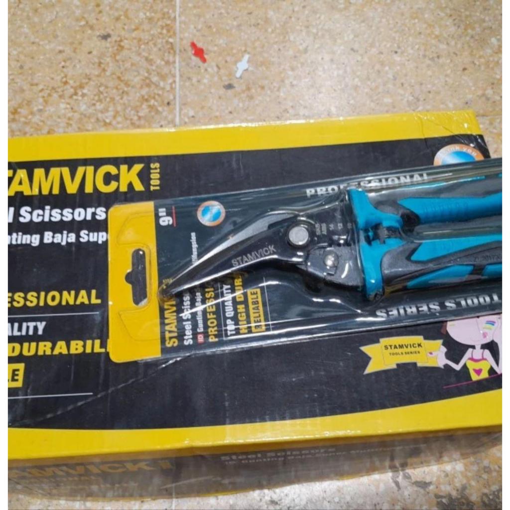 Jual GUNTING MULTI FUNGSI BAJA RINGAN 9 INCH STAMVICK SUPER / STEENLIS ...