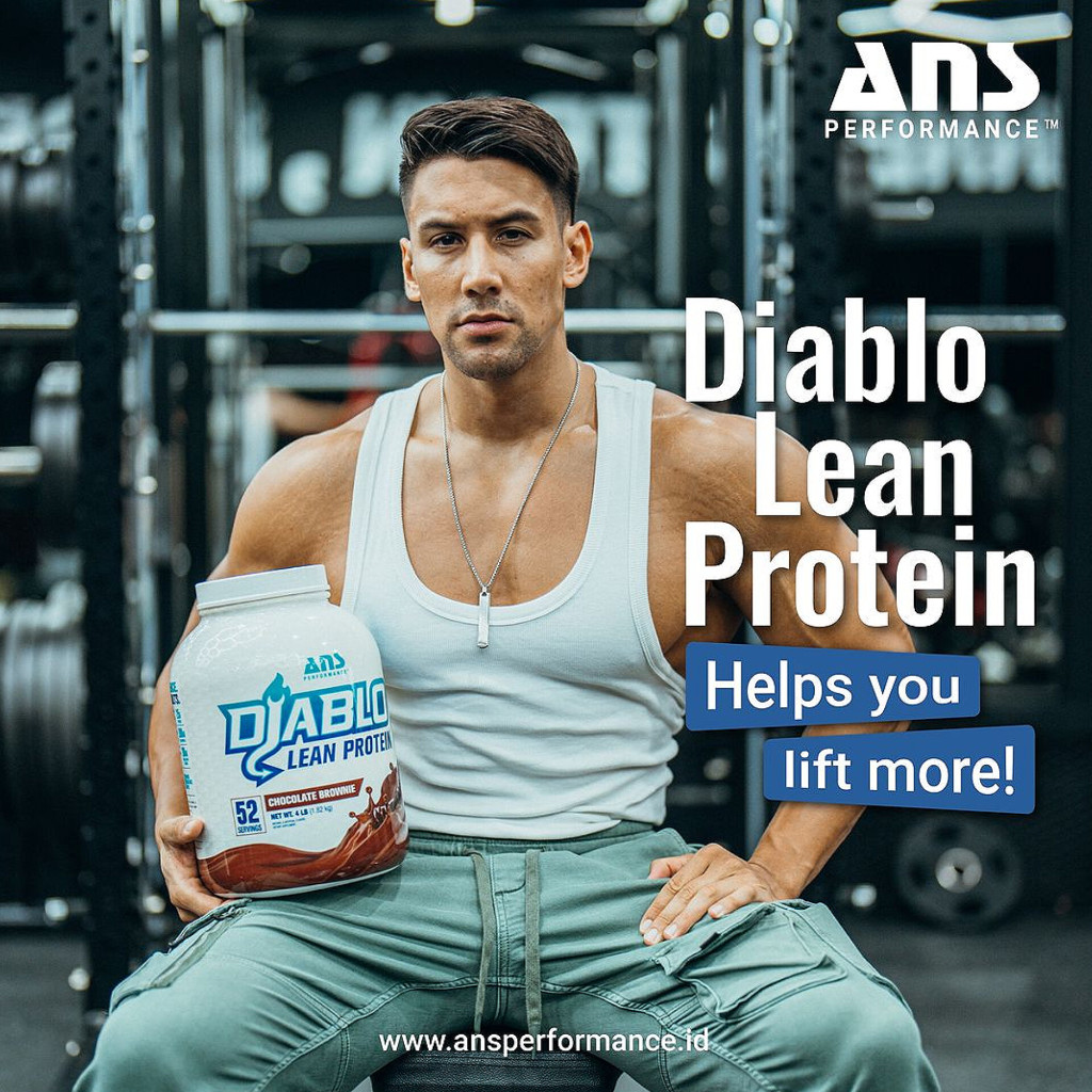 Jual ANS DIABLO Lean Protein 4 Lbs 1,8 Kg BPOM HALAL 4LB Hydrolyzed ...