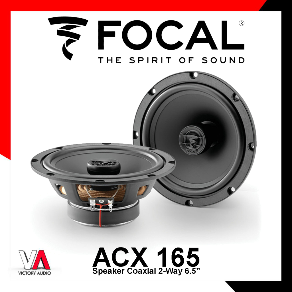Jual Speaker Coaxial 2-Way FOCAL PERFORMANCE AUDITOR SERIES ACX 165 ...