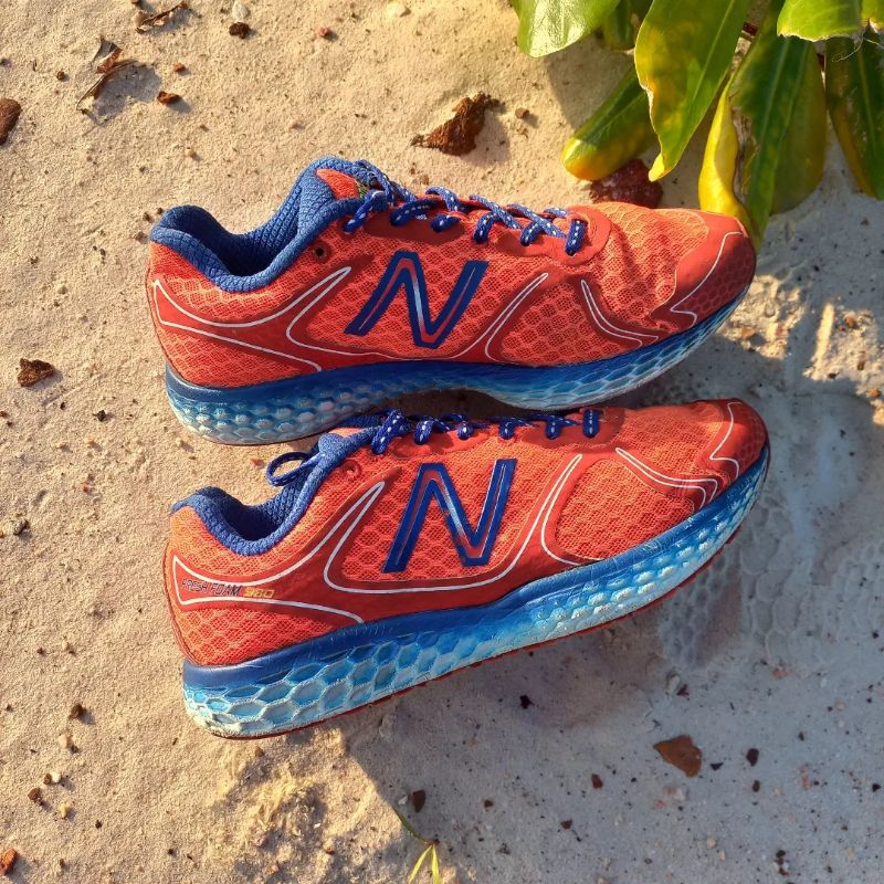 Jual Sepatu New Balance 980 Fresh Foam Second Original Sepatu bekas size 41 5 ori murah pria wanita trailrunning gunung hiking Shopee Indonesia