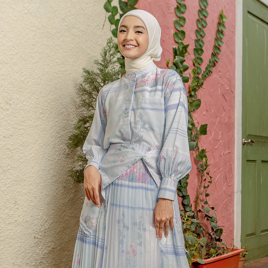 HijabChic Havisa Tops Mint Pink