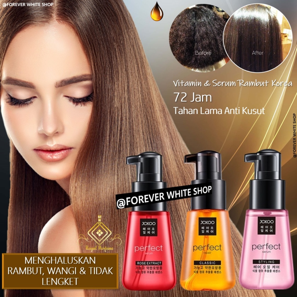 Jual TERMURAH !! JCKOO Korean Perfect Hair Serum Rambut 70 ML Serum ...