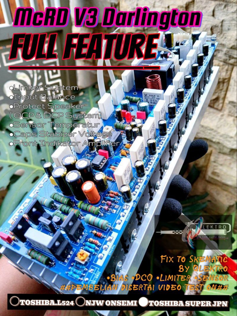 Jual Driver MCRD V3 Darlington 2U Full Fitur limiter, inbal ,protect