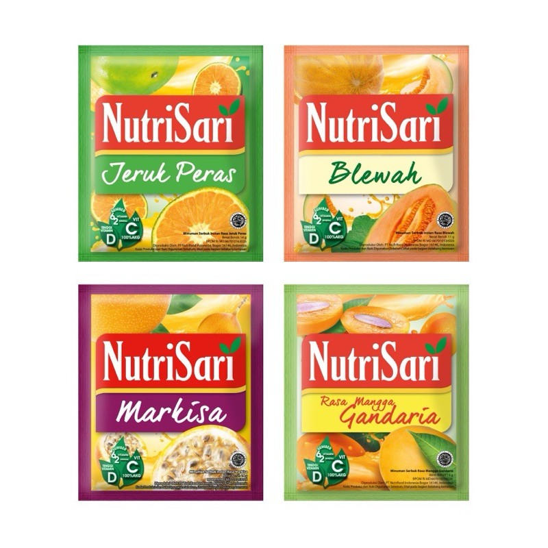 Jual Nutrisari renceng aneka rasa isi 10 sachet | Shopee Indonesia