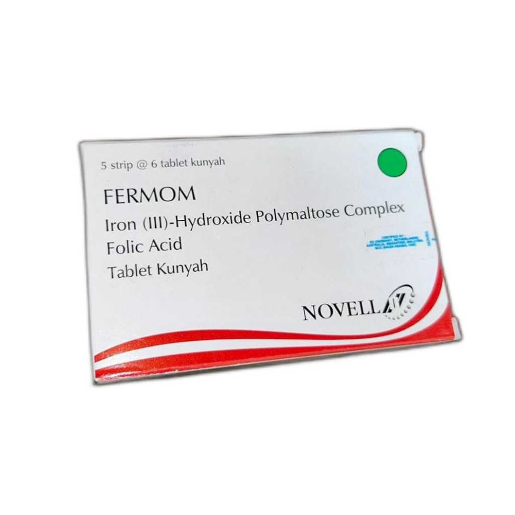 Jual Fermom Box - Isi 30 Tablet - Penambah Zat Besi | Shopee Indonesia
