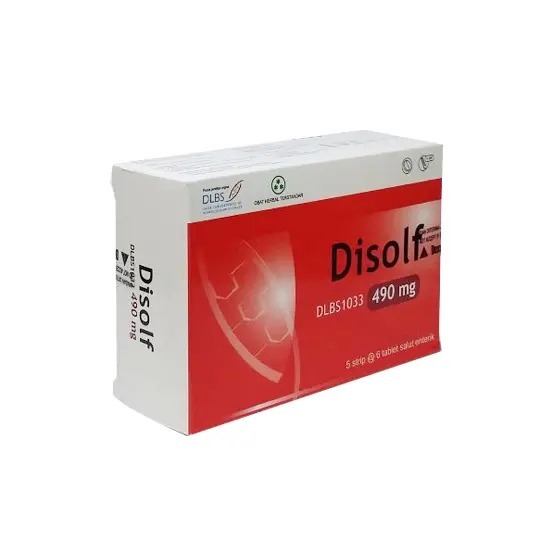 Jual Disolf 490 mg Box 30 Tablet Original Obat Herbal | Shopee Indonesia