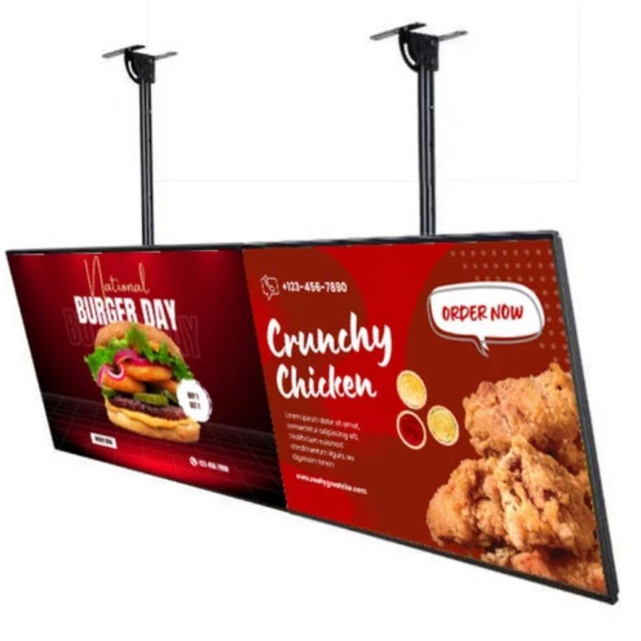 Jual Ceiling Bracket Standing Poster Slim Box LED Lightbox | Shopee ...