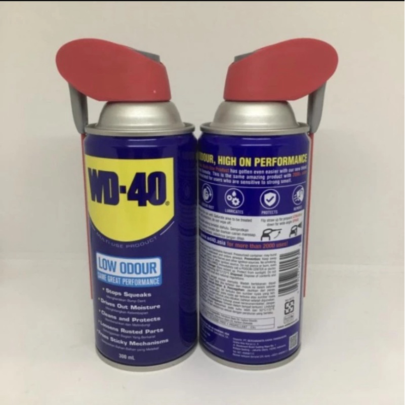 WD-40 Doppelpack 2x400ml Mit Smart Straw – Multifunktions-Öl, Rostlöser, Schmiert & Schützt