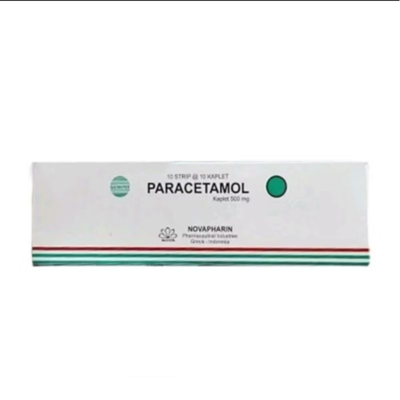 Jual Paracetamol kaplet 500mg novapharin | Shopee Indonesia