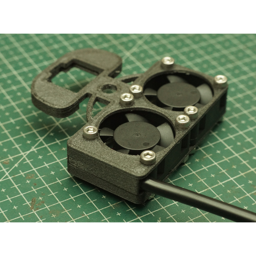 Sony a7iii body fan cooler (3d Print) DIY