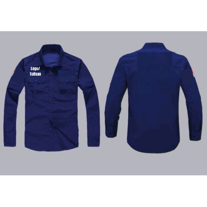 Jual kemeja Panjang Custom Bordir Satuan/ PDH, PDL Custom Bordir