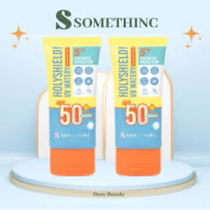Jual SOMETHINC SUNCREEN HOLLYSHIELD UV WATER spf50pa++++ | Shopee Indonesia