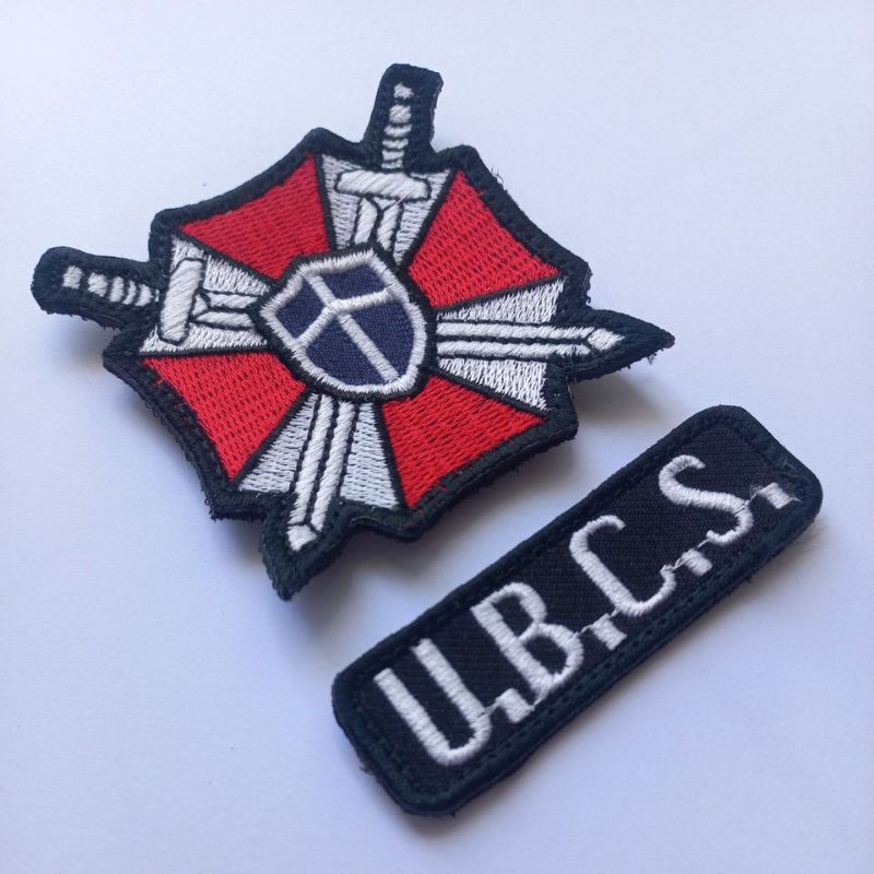 Jual Patch bordir UBCS Umbrella Biohazard Countermeasure Services dari ...