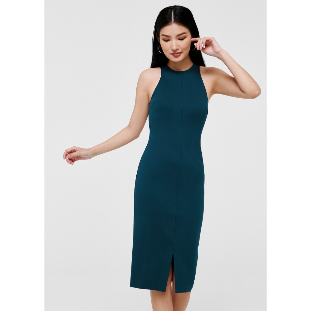 poplin tiered midi dress The Alexis Poplin Tiered Midi Dress in Red + Pink Multi Medium