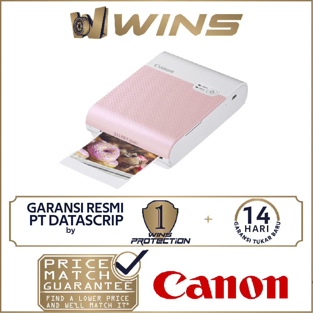 Canon SELPHY Square QX10 QX 10 QX-10 Compact Photo Printer Garansi Resmi  CANON