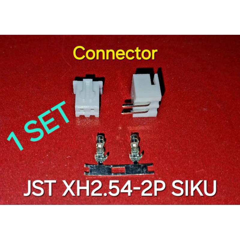 Jual Socket XH 2,54mm 2 pin siku | Shopee Indonesia